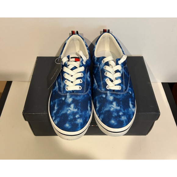 TOMMY HILFIGER REMMO MEN\'S SHOES COLOR BLUE TYE DYE SIZE 10M NEW IN BOX main image 4